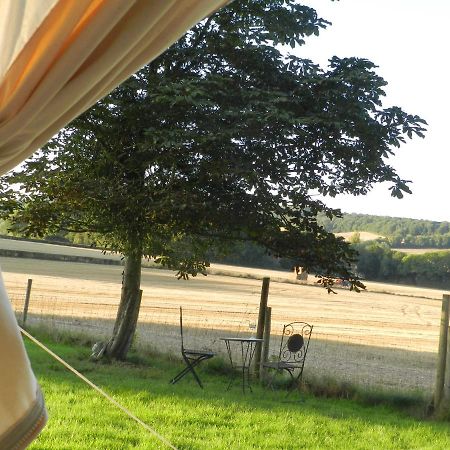 Comfy 4M -Bed Bell Tent With Great Viewsヘレフォード エクステリア 写真