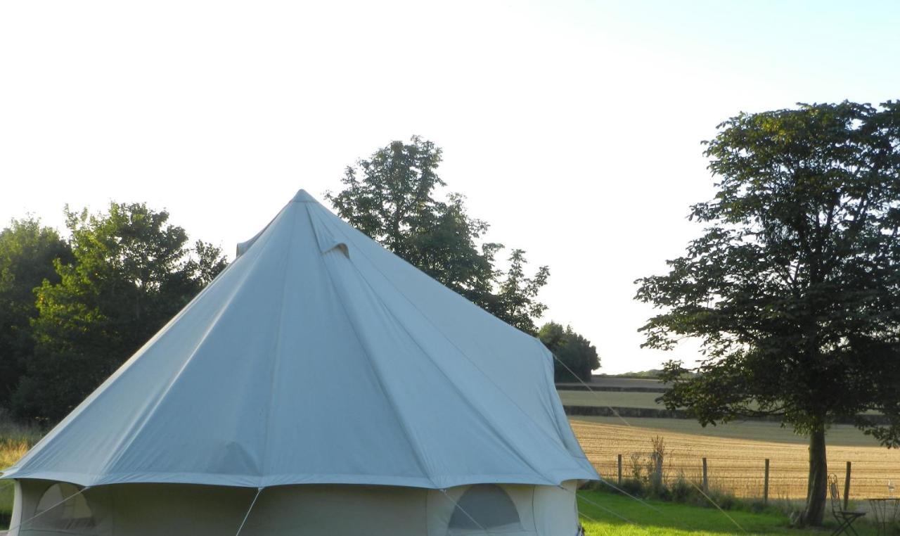 Comfy 4M -Bed Bell Tent With Great Viewsヘレフォード エクステリア 写真